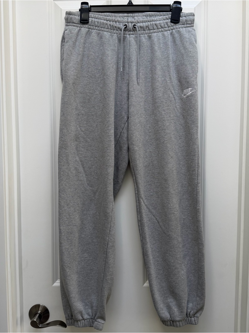 Nike sportswear essential women’s fleece loose pants sweatpants joggers grey med